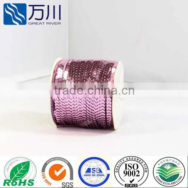 transparent colourful sequin Trim