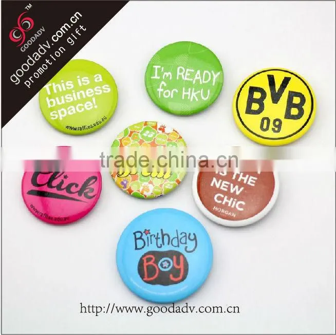 Famous brand top quality badge Cartoon design 25 mm tin badge for kids