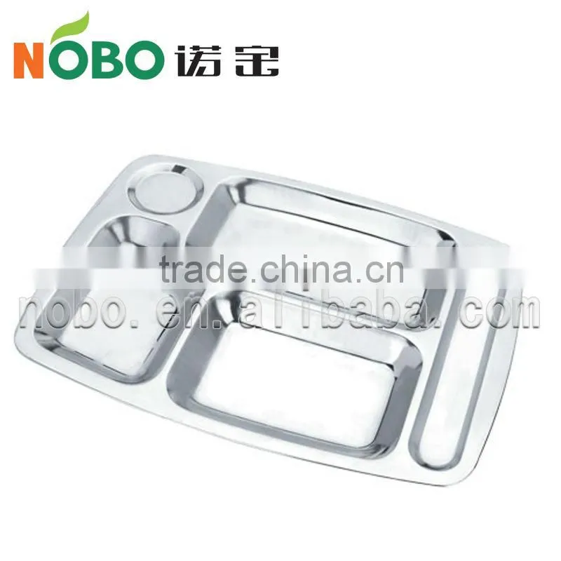 stainless steel lunch tray