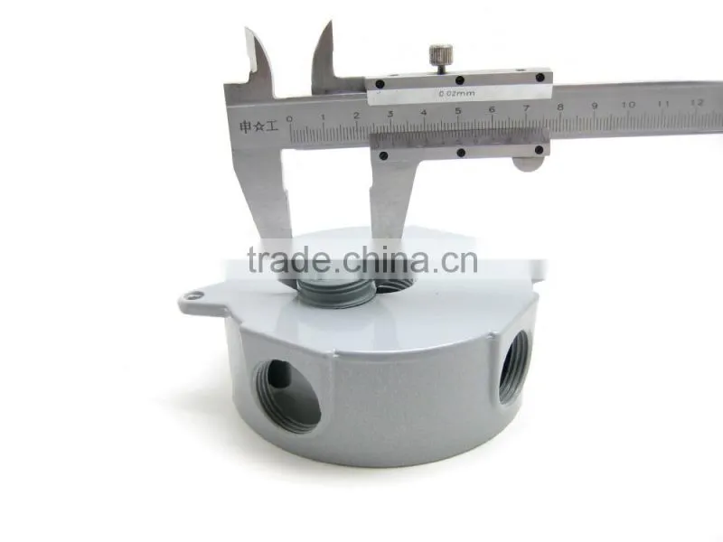 3/4" weatherproof round junction box
