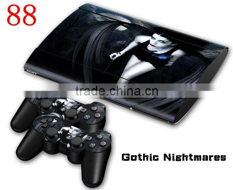 Factory supply! Cheap skin sticker for ps3 slim 4000 wholesale! New arrival ! Low MOQ !