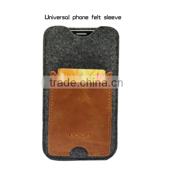 Smart grey cell phone pouch for promotion