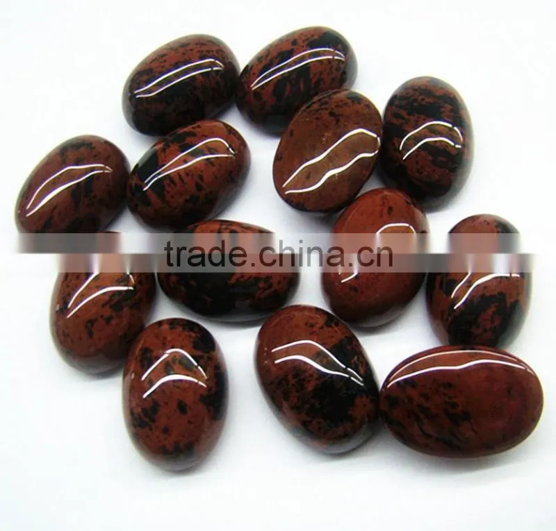 Natural Tiger Eye Stone Cabochon Oval Brown