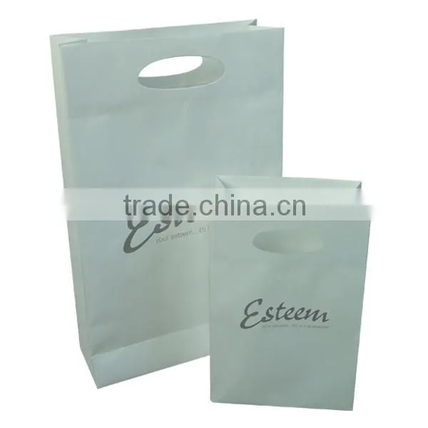 New design custom logo t-shirt shopping bag