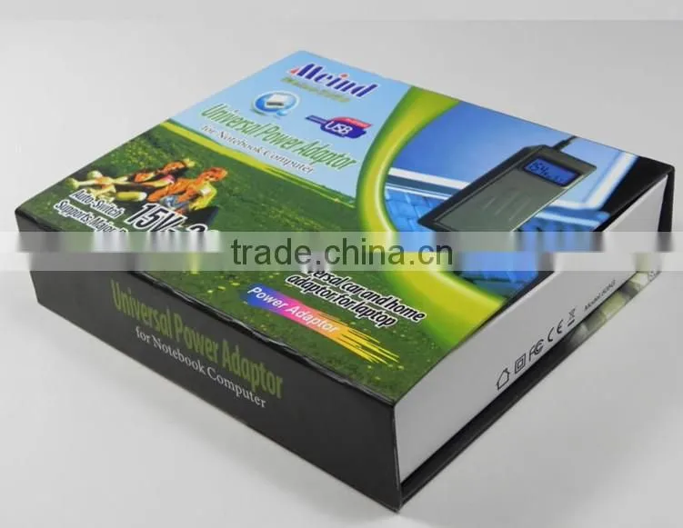 Meind 90W Automatic Universal Laptop Adapter AC/DC with LCD Screen+USB