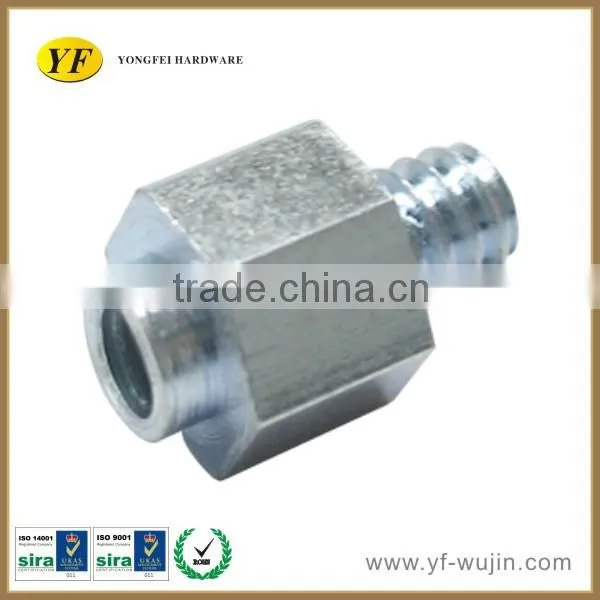 Guangdong Hardware Custom Cnc Carbon Steel Parts, Stainless Steel Threaded Insert Nut