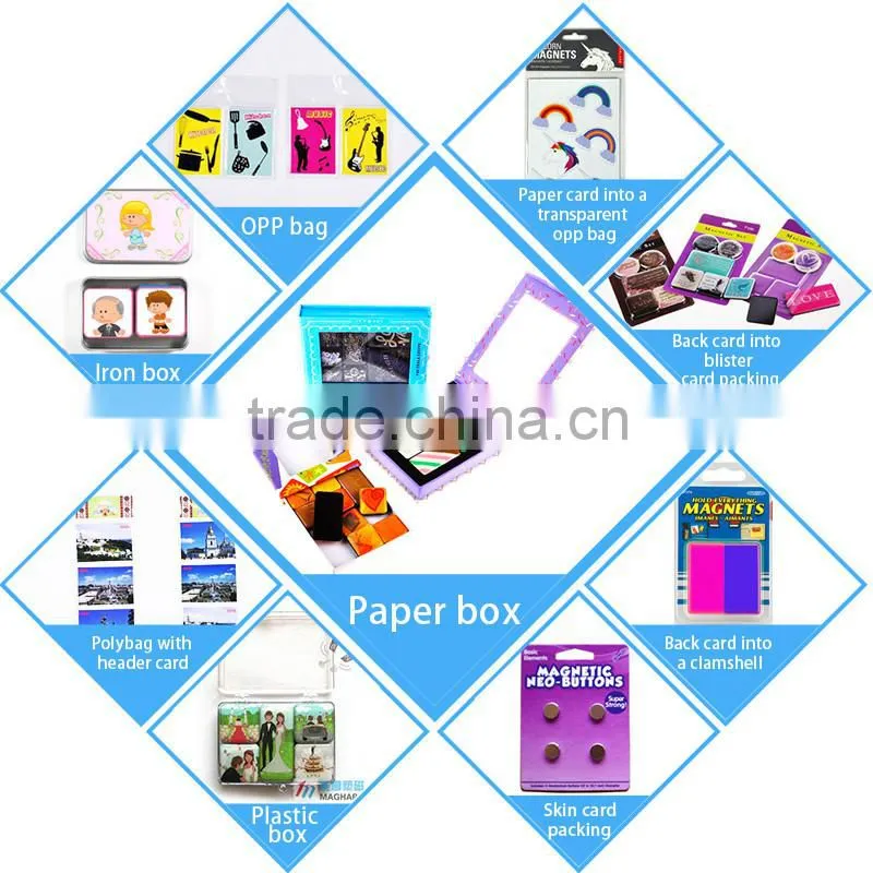 Funny magnetic fridge magnet photo frames