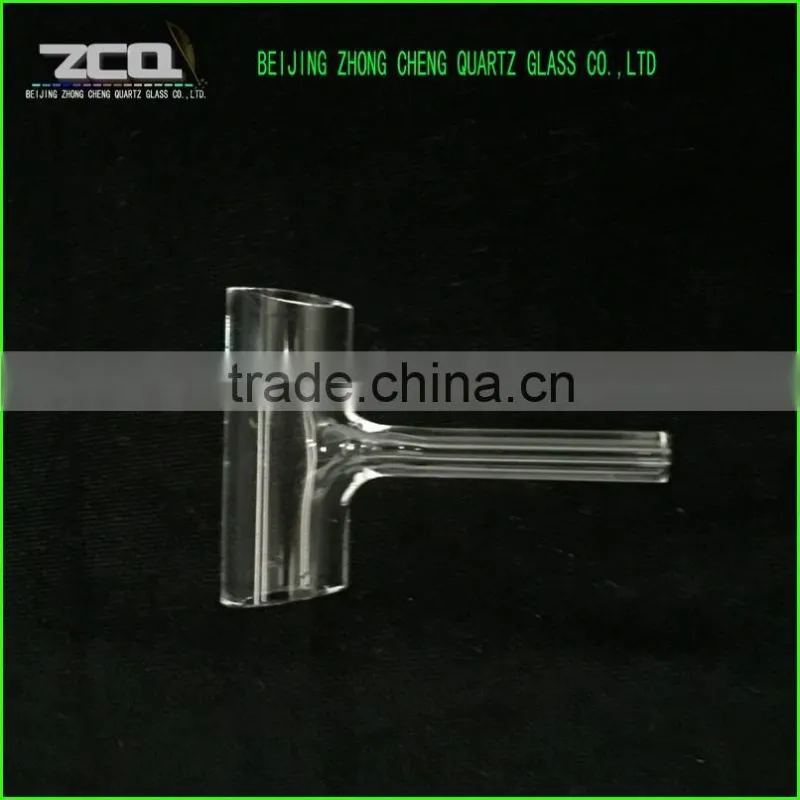 Pyrex Polishing T Shape Quartz Glass Tube