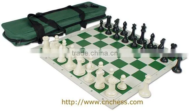 chess set with tube printing
