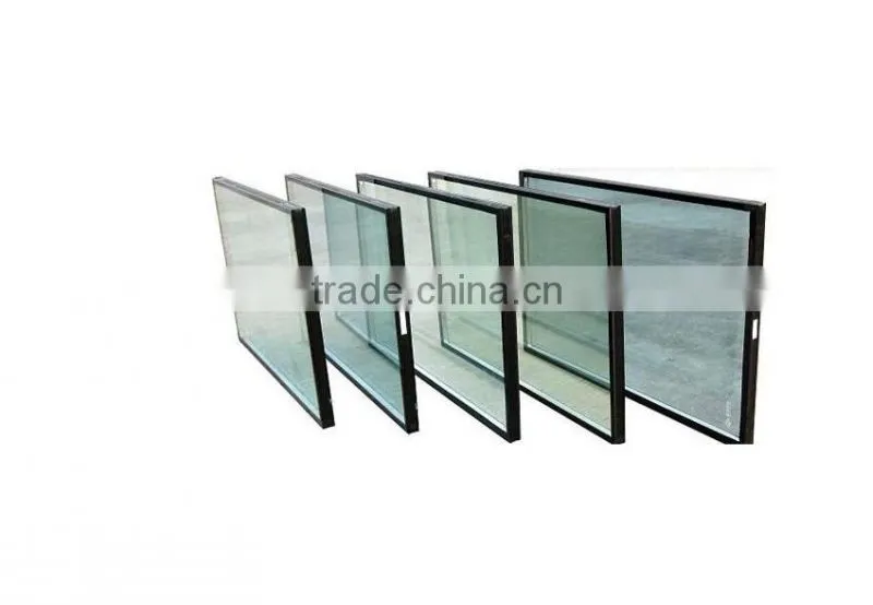 bronze insulated glas panel,10mm+15A+10mm toughened insulated glass for curtain wall , manufacturer , qinhuangdao