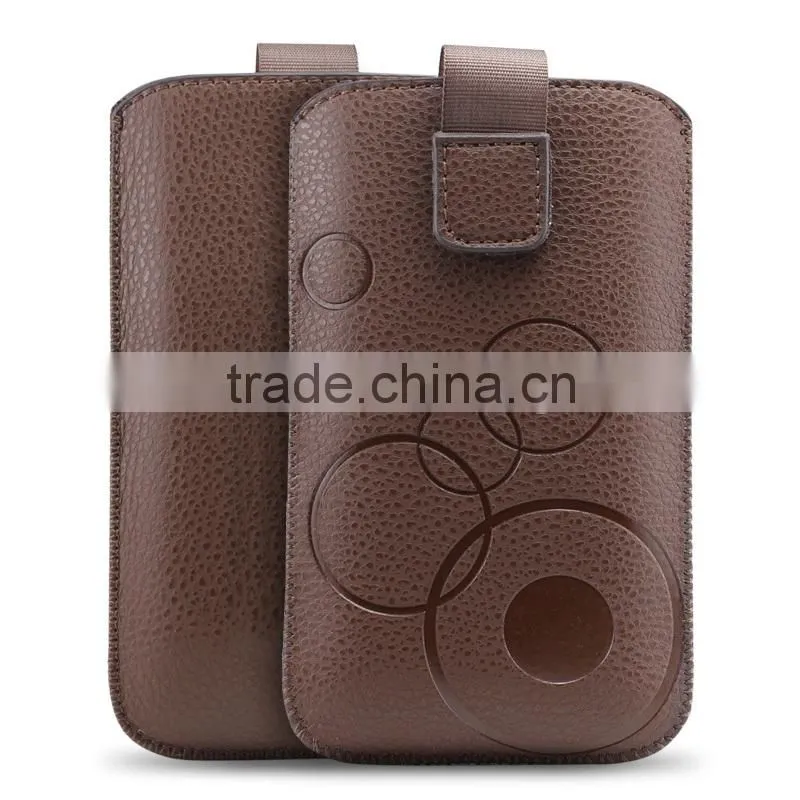 Belt pouch bag for phone,PU leather material universal pouch