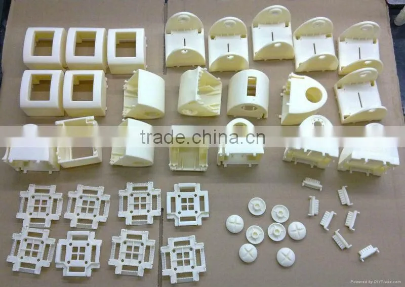 Plastic cnc prototype