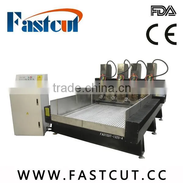 Fastcut-1325-4 cnc router 4 axis wood/stone engraving machine
