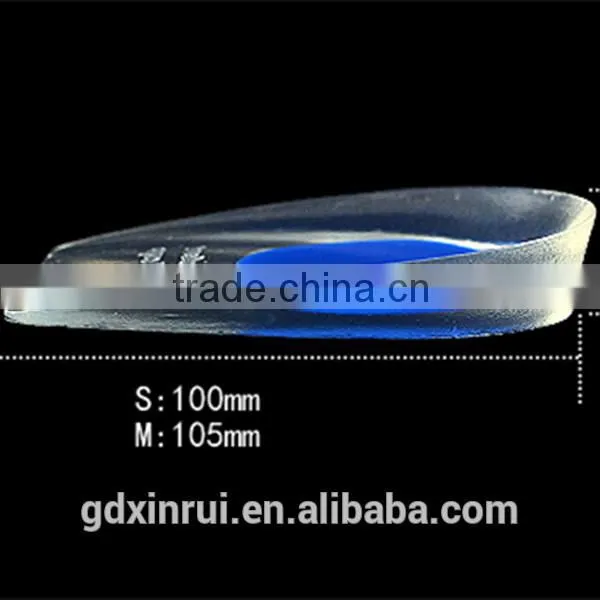 Comfort Unisex Silicone Shoe Pads Footcare Thicken Heel Cups PU Gel Height Increasing Heel Insoles