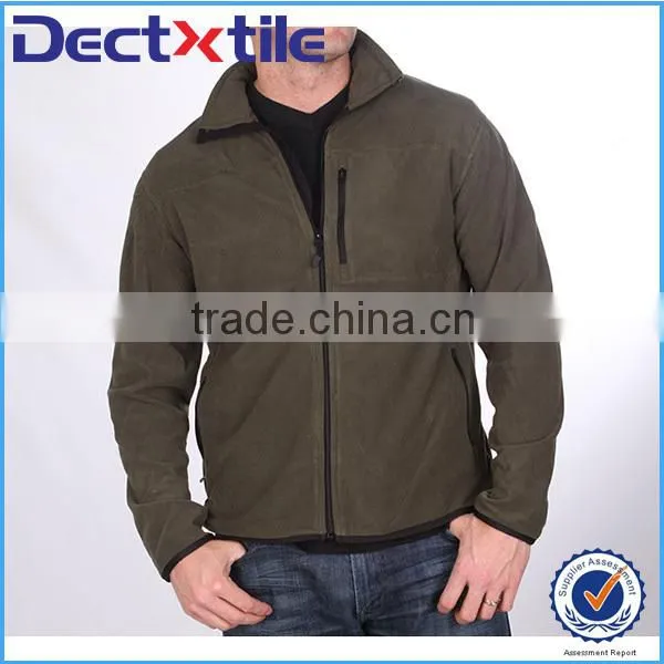 Flannel fleece fabric polyester bonded fleece fabric for jacket