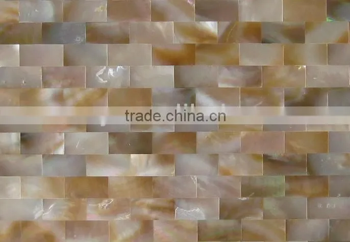 Brownlip sea shell MOP mosaic wall tiles