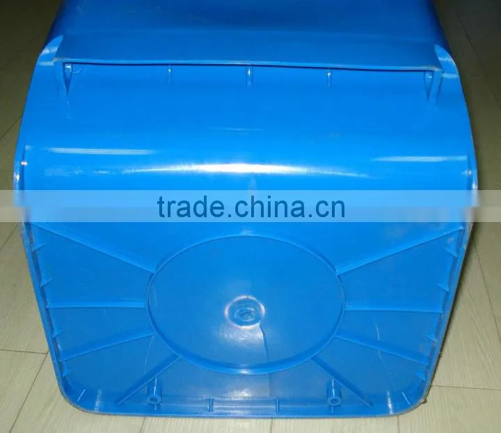 BT100A-3 100liter garbage can with rubber wheels