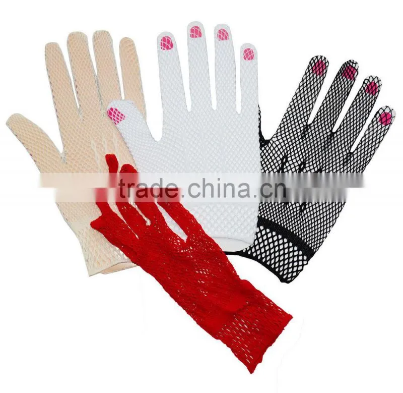 fishnet gloves wedding Party Bride mesh glove FG-11