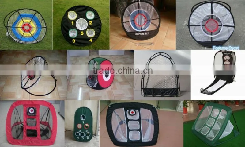 Cheap Mini Golf Portable 60cm Practice Golf Chipping Net with factory price