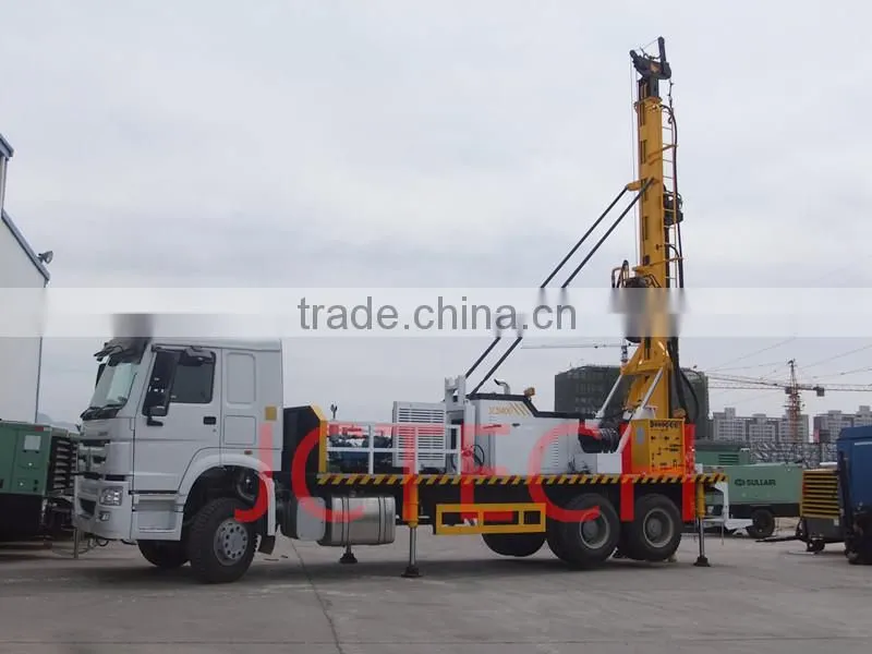 400m Truck mounted land water well drilling rig