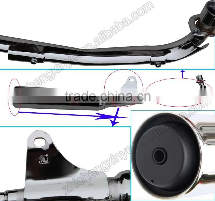 110CC Cheap Paint Universal Motorcycle Muffler