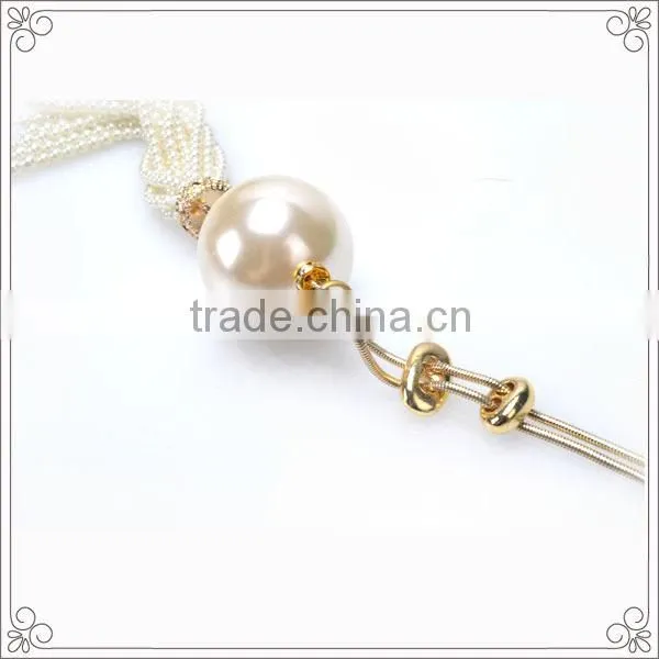 Garment Accessories Pearl Pendant Necklace With Chain