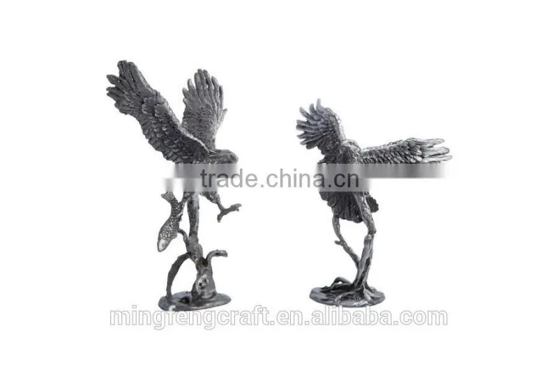 home decoration metal skull