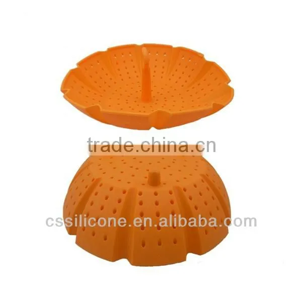 2014 newest silicone filter screen,foldable silicone filter screen with handle