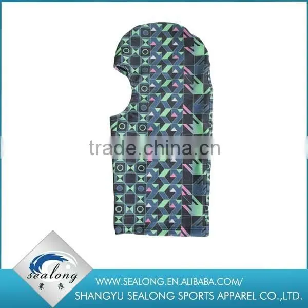 Cheap print polyester swimming cap for adult