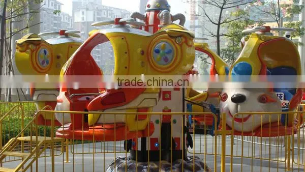 2015 amusement rides clown plane rides,kiddie rides,mini rotating plane rides