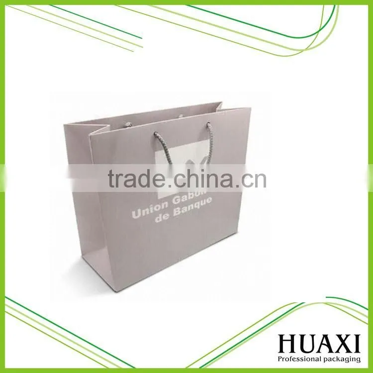 Custom printed shopping paper bag