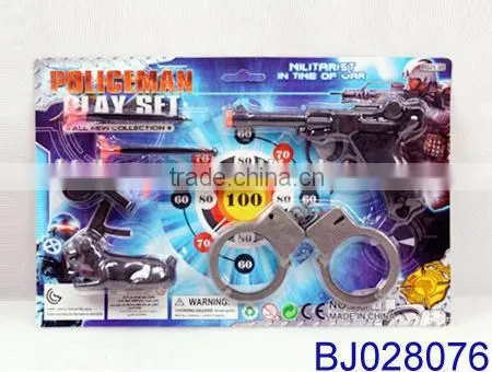 Cheap kids toy for sale new plastic police force toy set