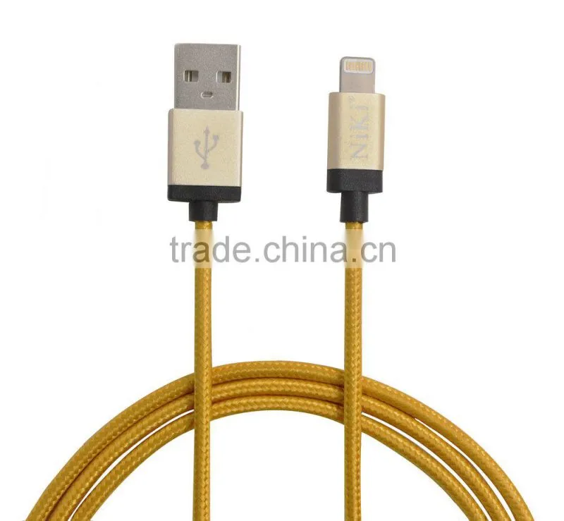 MFi approved manufacturer for lightn usb cable for iphone 6 plus