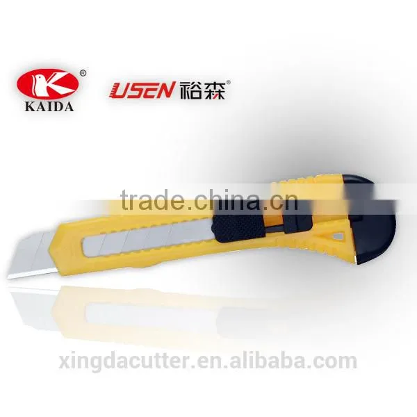 Plastic handle 18 mm Blade Utility Knife Paper Stationery Cutter