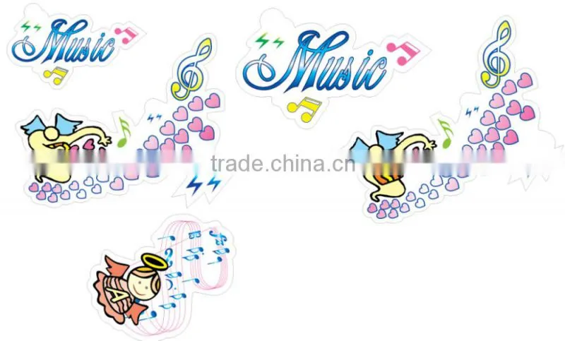 2016 Professional Custom Printable Cartoon Stickers for Children