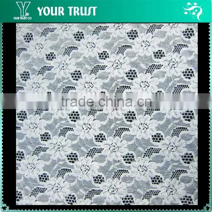 Alibaba New Invention Rose 60 Gram 70% nylon+30% Rayon Woven Mesh Fabric Swiss Lace