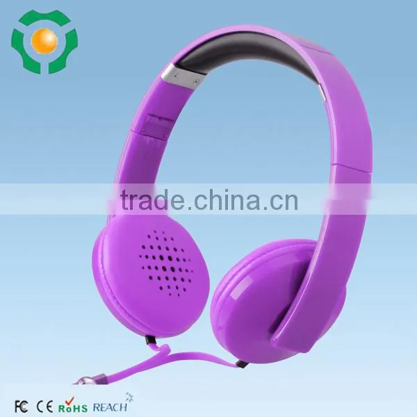Good sound foldable stereo music headphone manufactury