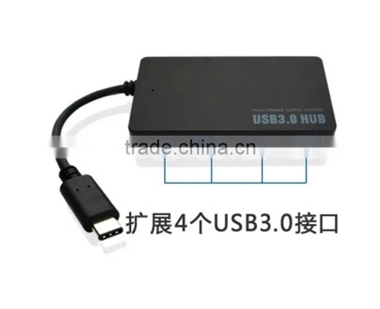 USB 3.1 Type C Hub Multiple 4 Ports type-C to USB 3.0 hub adapter For new Macbook