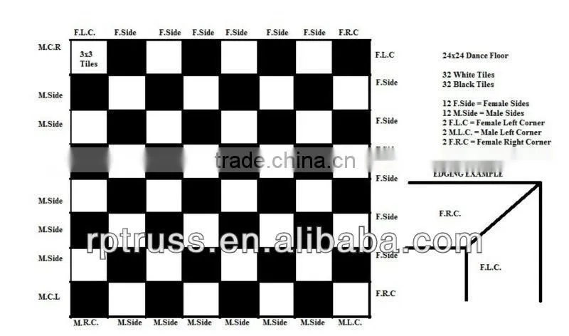 2014 Stage and nightclub dance floor rental dance floor