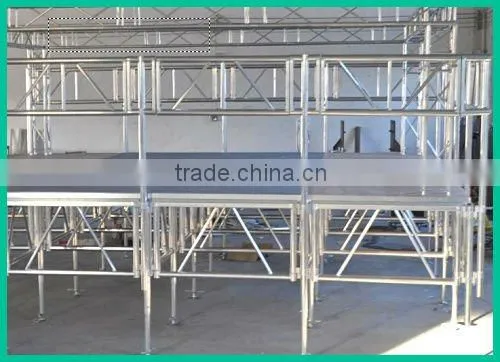 2014 RP aluminum adjustable stage with step