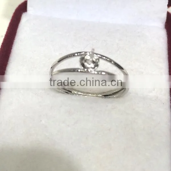 fine design nature pearl price round sea pearl ring real 925 silver ring