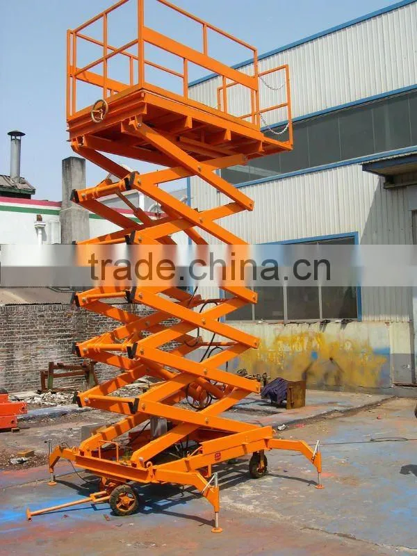 telescopic scissor hydraulic elevator