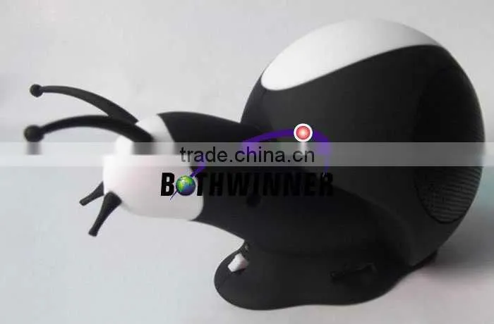 Snail shape speaker