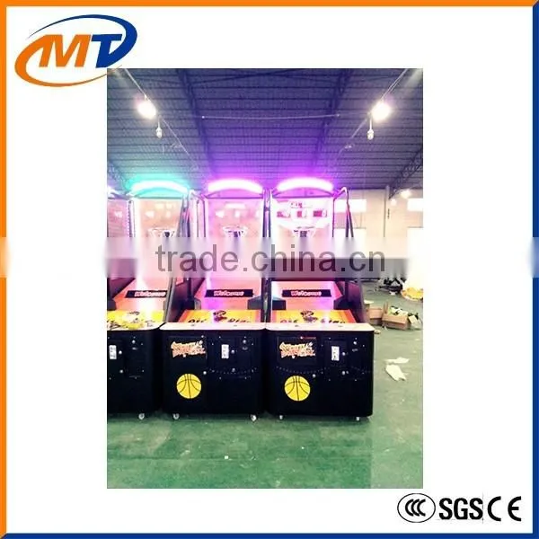 2016 Mantong New Adult Game machine Center Amusement Equipment/ Arcade Coin Operated Game Electronic Shooting Basketball Machine