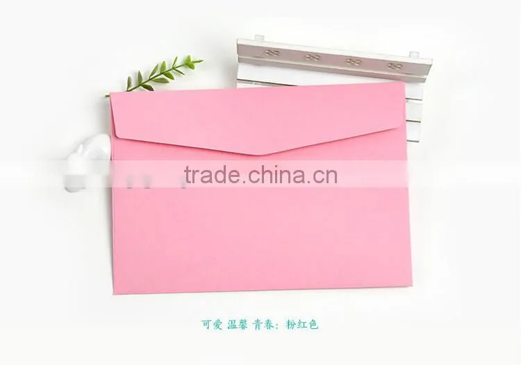 Retro Style A Grade Quality Blank Kraft Envelopes Natural color Plain Party Gift Paper Bags