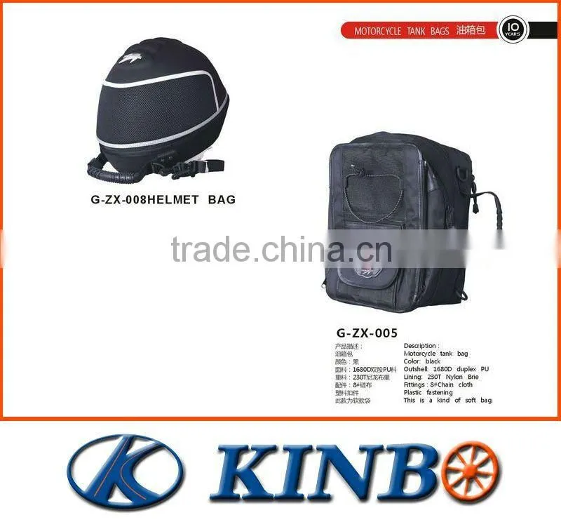 Motorcycle fuel tank bags
