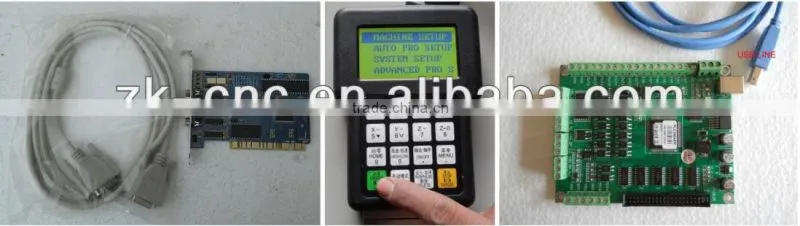 CNC Multi-Head Engraving Machine With 4 Spindles ZK-2514-4