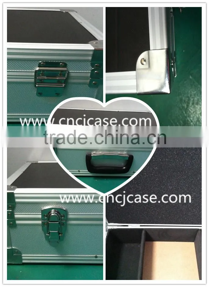 2015 New hot design professional high quality aluminum tool box,right angle aluminum tool box
