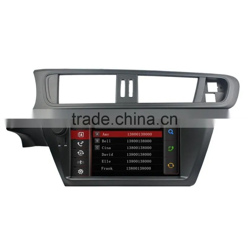 3G Smart Rearview Mirror DVR android car radio for CITROEN C3 dvd gps navigation system player