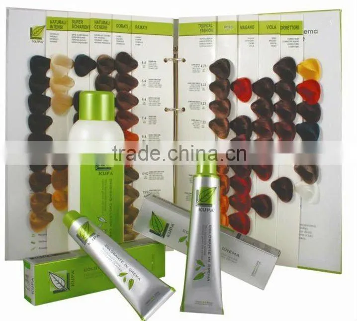 kupa wholesale professional OEM hair color cream from GMPC factory